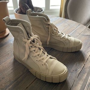 ZARA high top sneakers - size 8